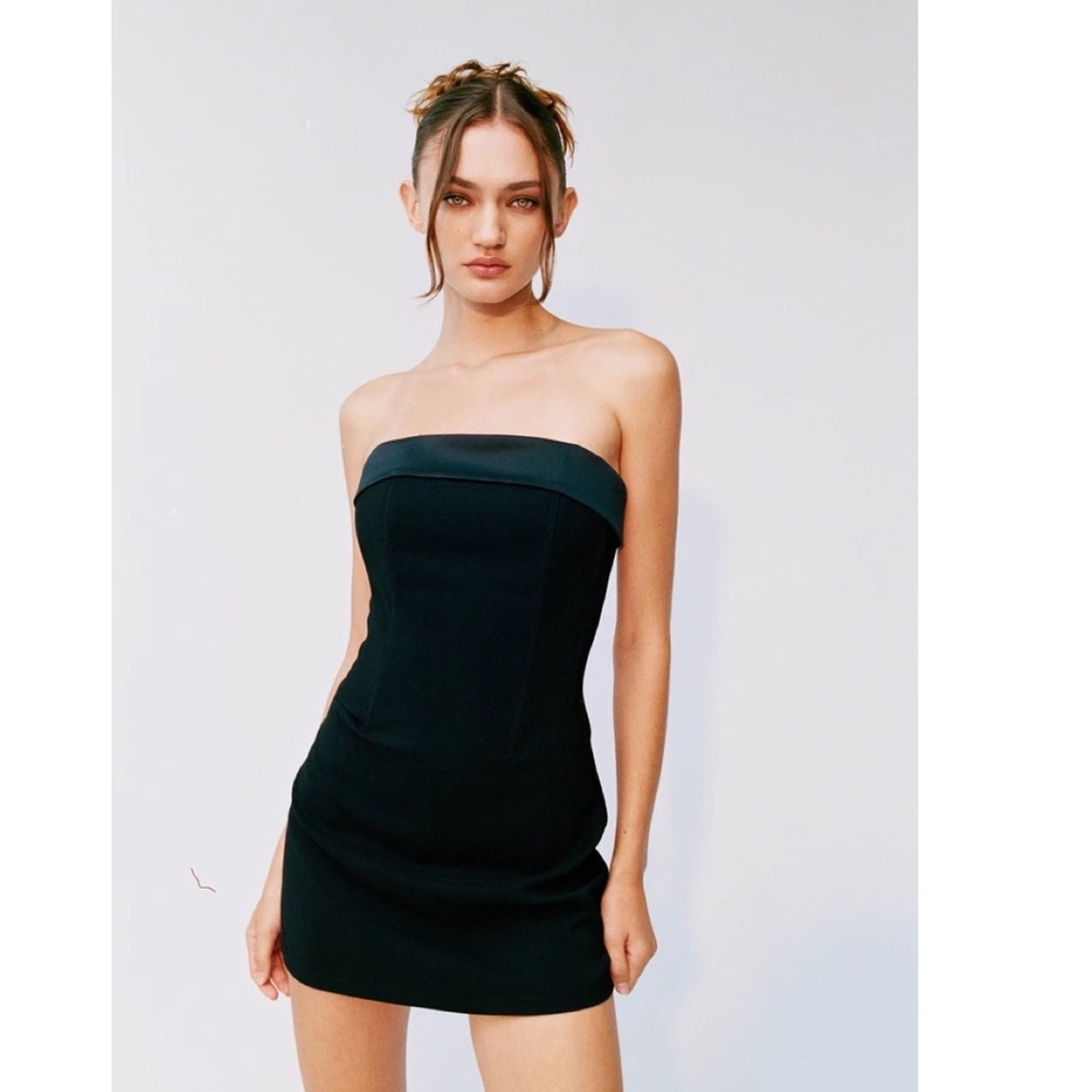NWT With Jean - Chloe corset dress in black (sold out)